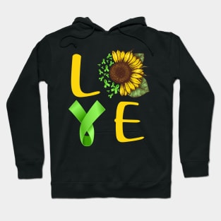 love gallbladder cancer sunflower Hoodie